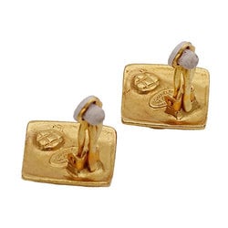 CHANEL Earrings for Women, Gold, Coco Mark, Diamond Shape