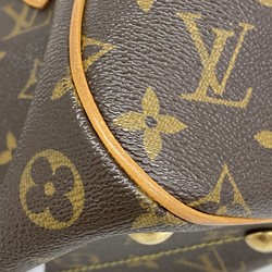 Louis Vuitton Handbag Monogram Tivoli PM M40143 Brown Ladies