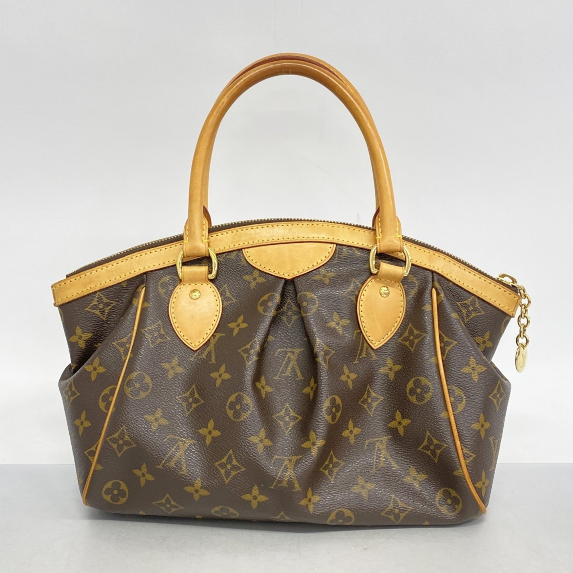 Louis Vuitton Handbag Monogram Tivoli PM M40143 Brown Ladies