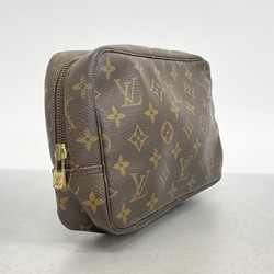 Louis Vuitton Pouch Monogram True Toilet 23 M47524 Brown Ladies