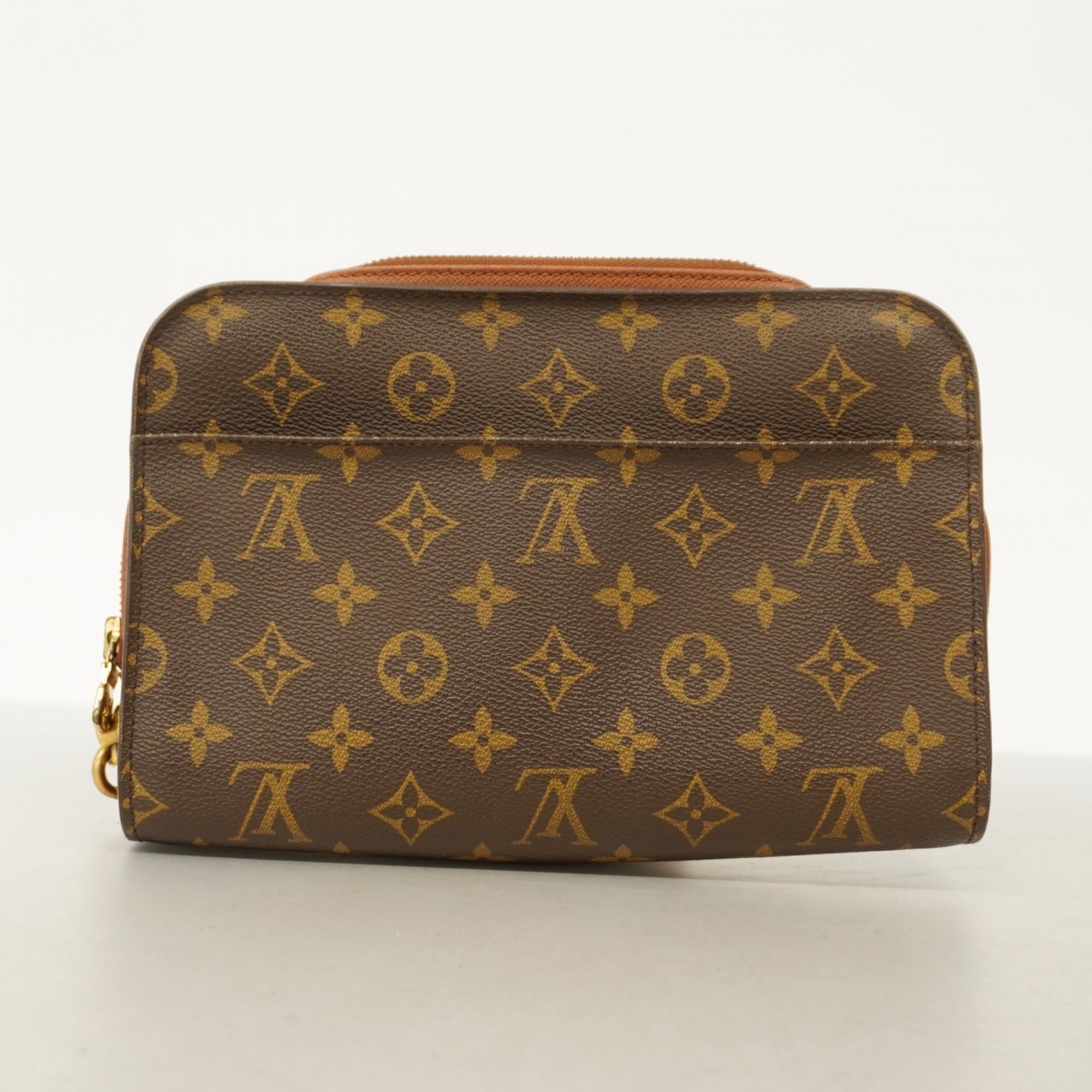 Louis Vuitton Clutch Bag Monogram Orsay M51790 Brown Men's