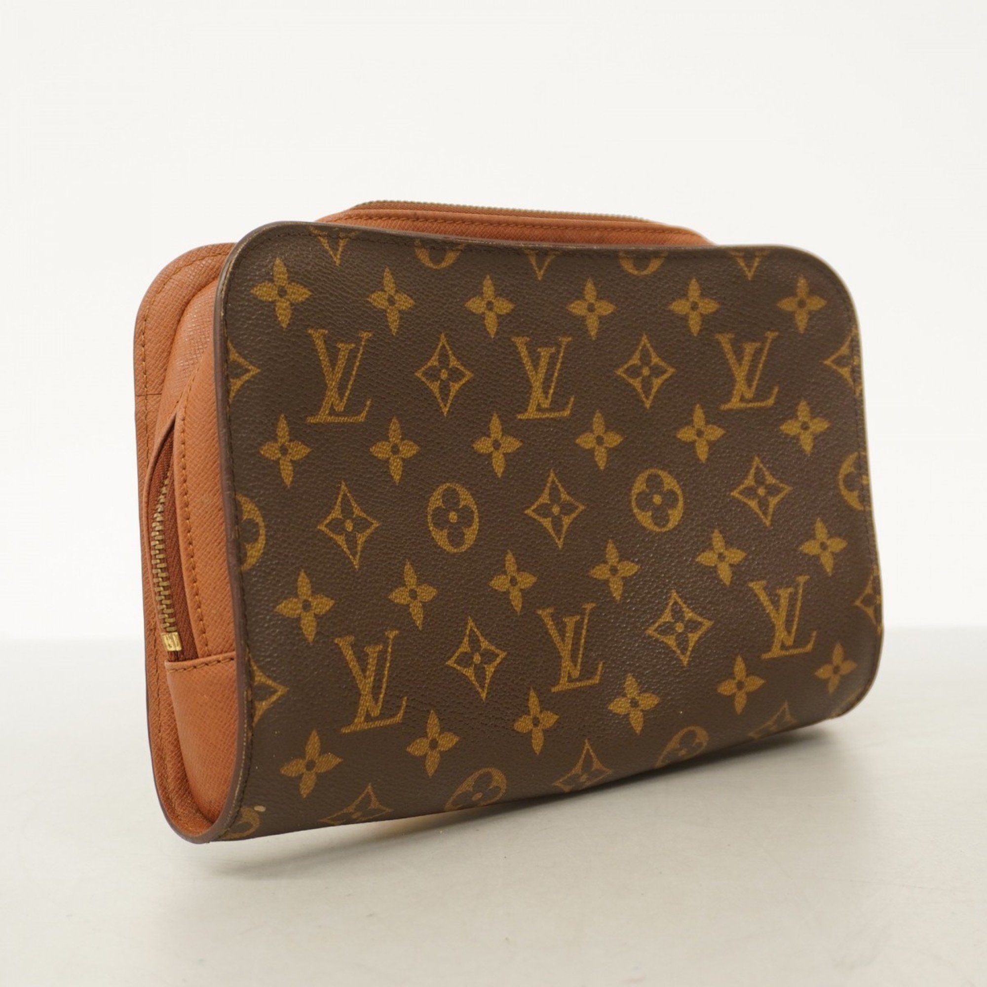 Louis Vuitton Clutch Bag Monogram Orsay M51790 Brown Men's