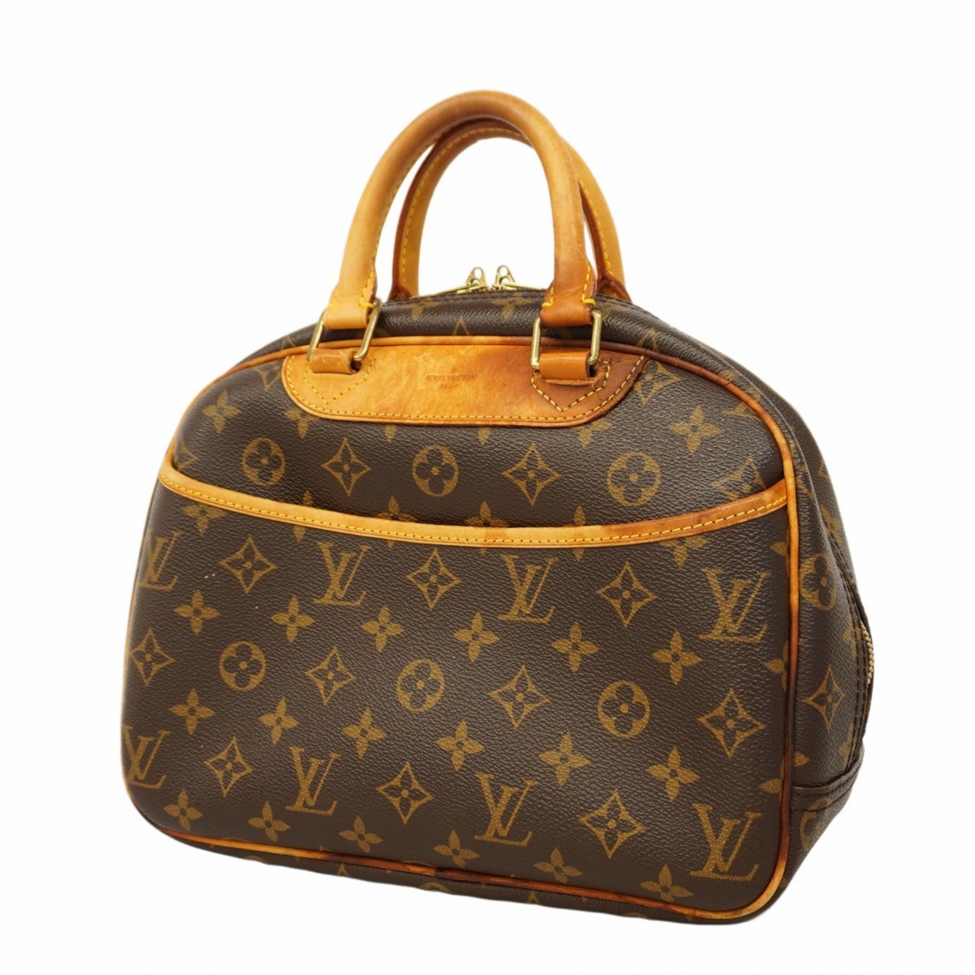 Louis Vuitton Handbag Monogram Trouville M42228 Brown Ladies