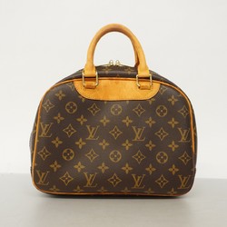 Louis Vuitton Handbag Monogram Trouville M42228 Brown Ladies