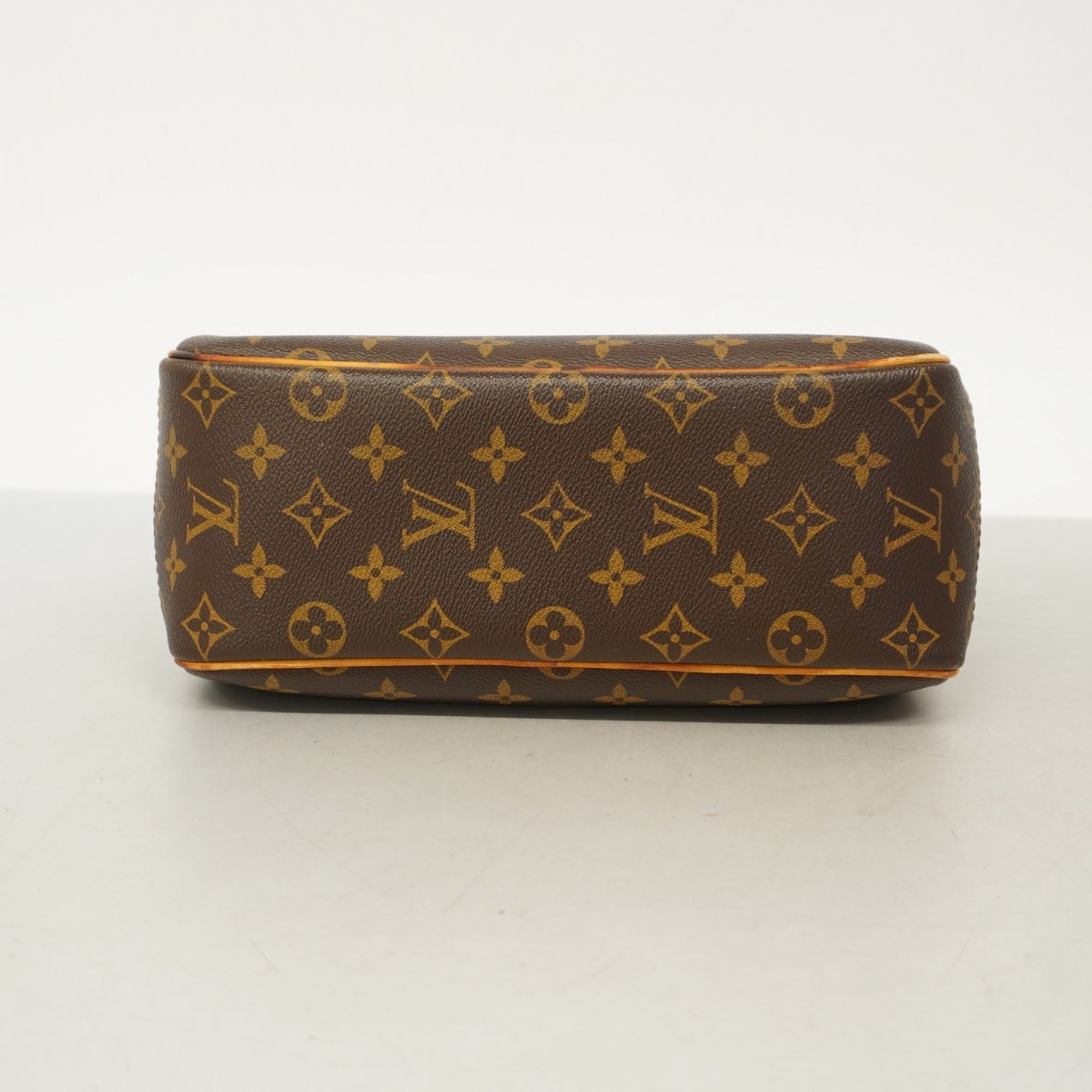 Louis Vuitton Handbag Monogram Trouville M42228 Brown Ladies