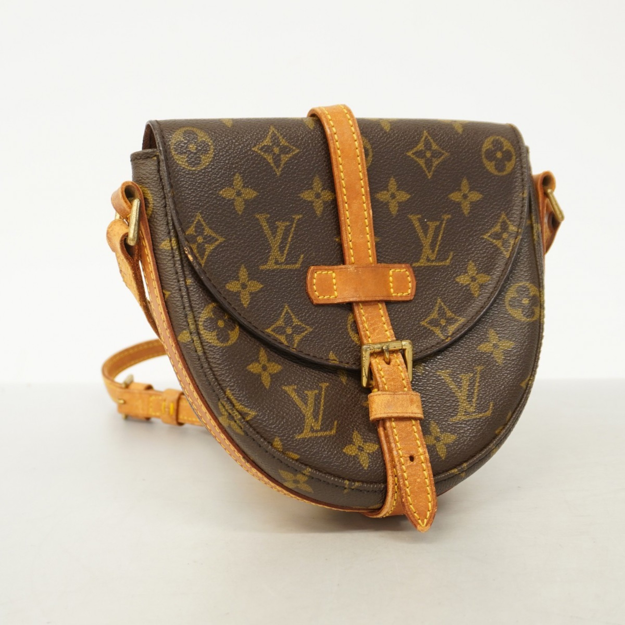 Louis Vuitton Shoulder Bag Monogram Shanti PM M51234 Brown Ladies