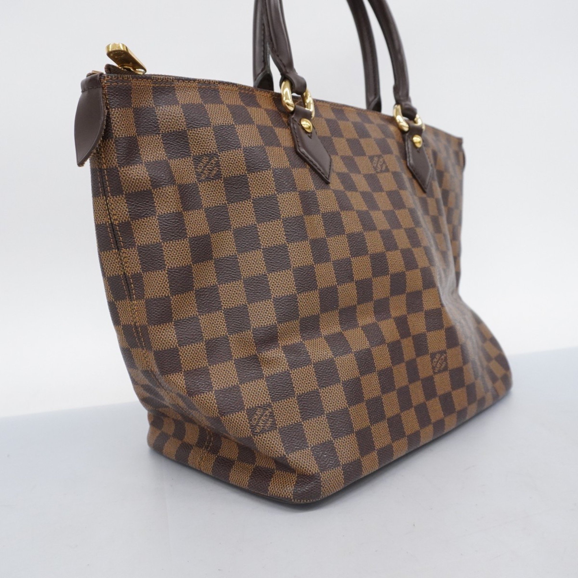 Louis Vuitton Tote Bag Damier Saleya MM N51182 Ebene Women's