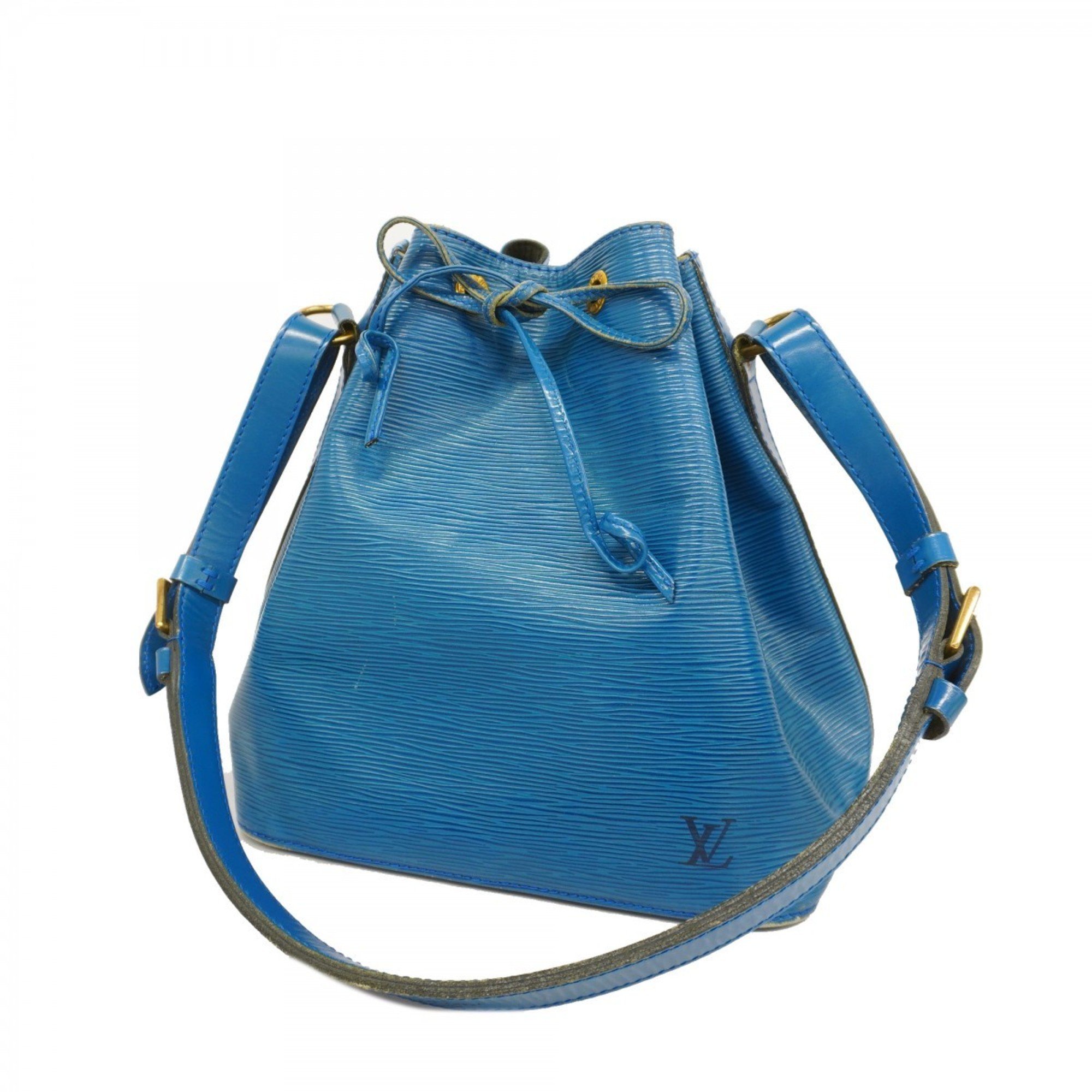 Louis Vuitton Shoulder Bag Epi Petit Noe M44105 Toledo Blue Ladies