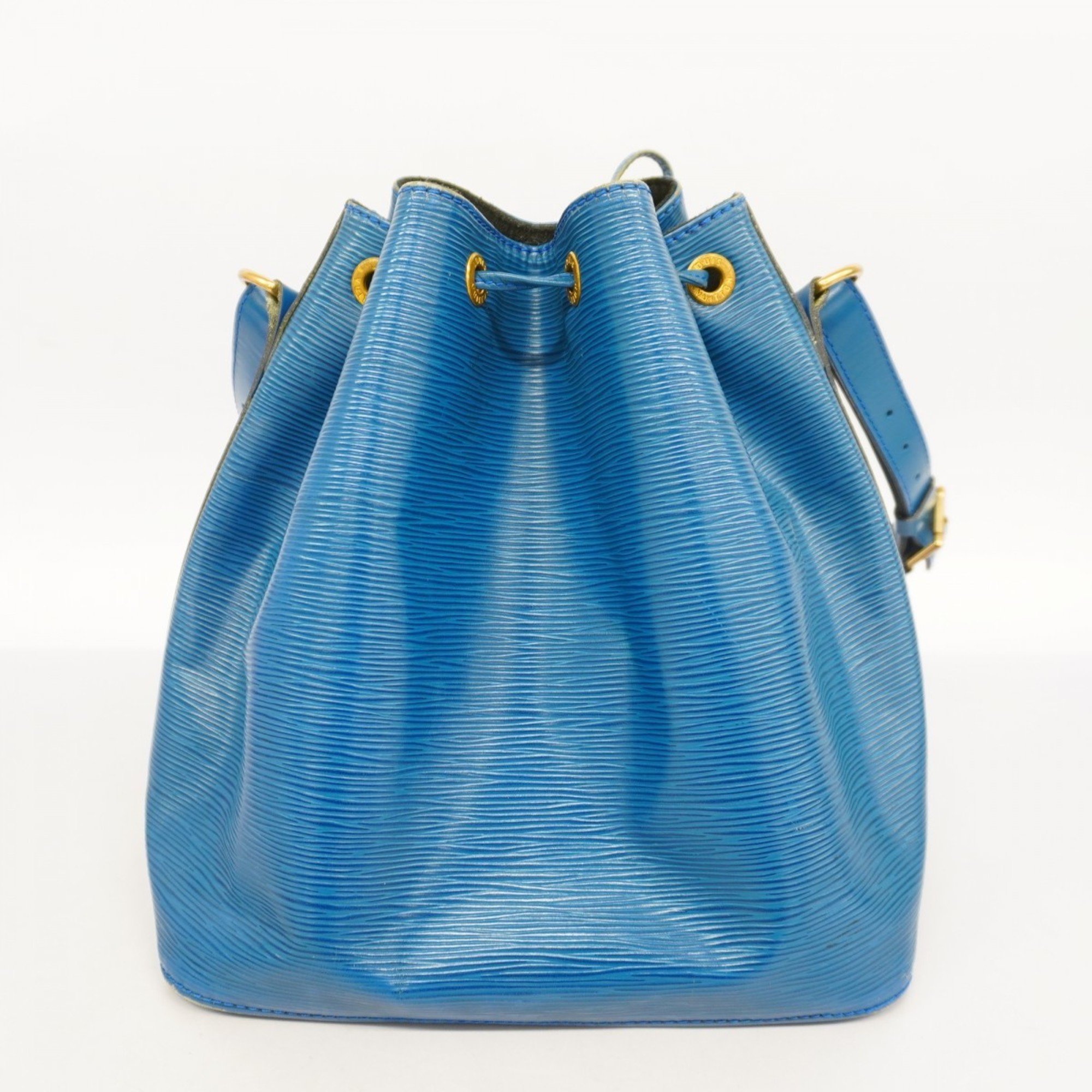 Louis Vuitton Shoulder Bag Epi Petit Noe M44105 Toledo Blue Ladies