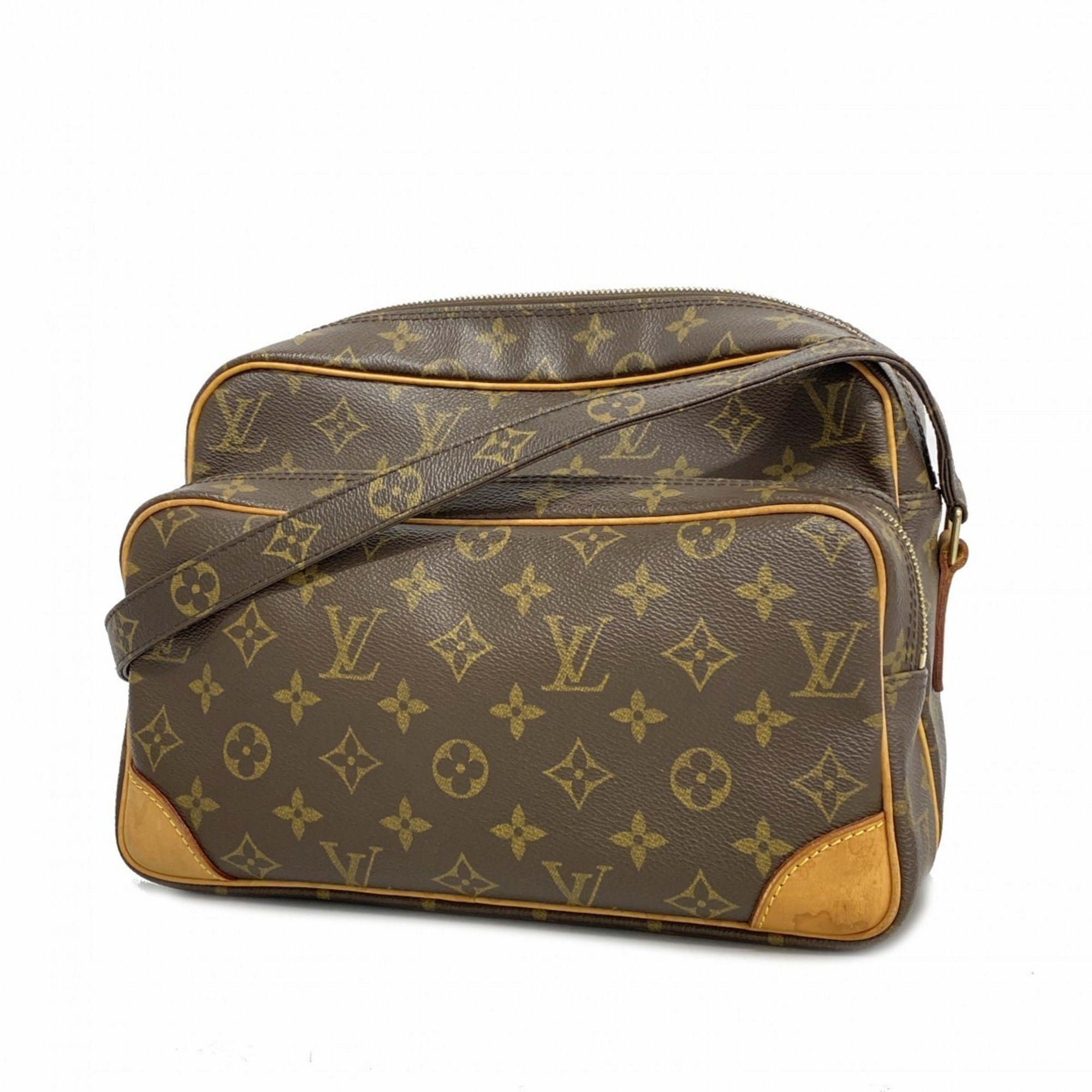 Louis Vuitton Shoulder Bag Monogram Nile M45244 Brown Ladies