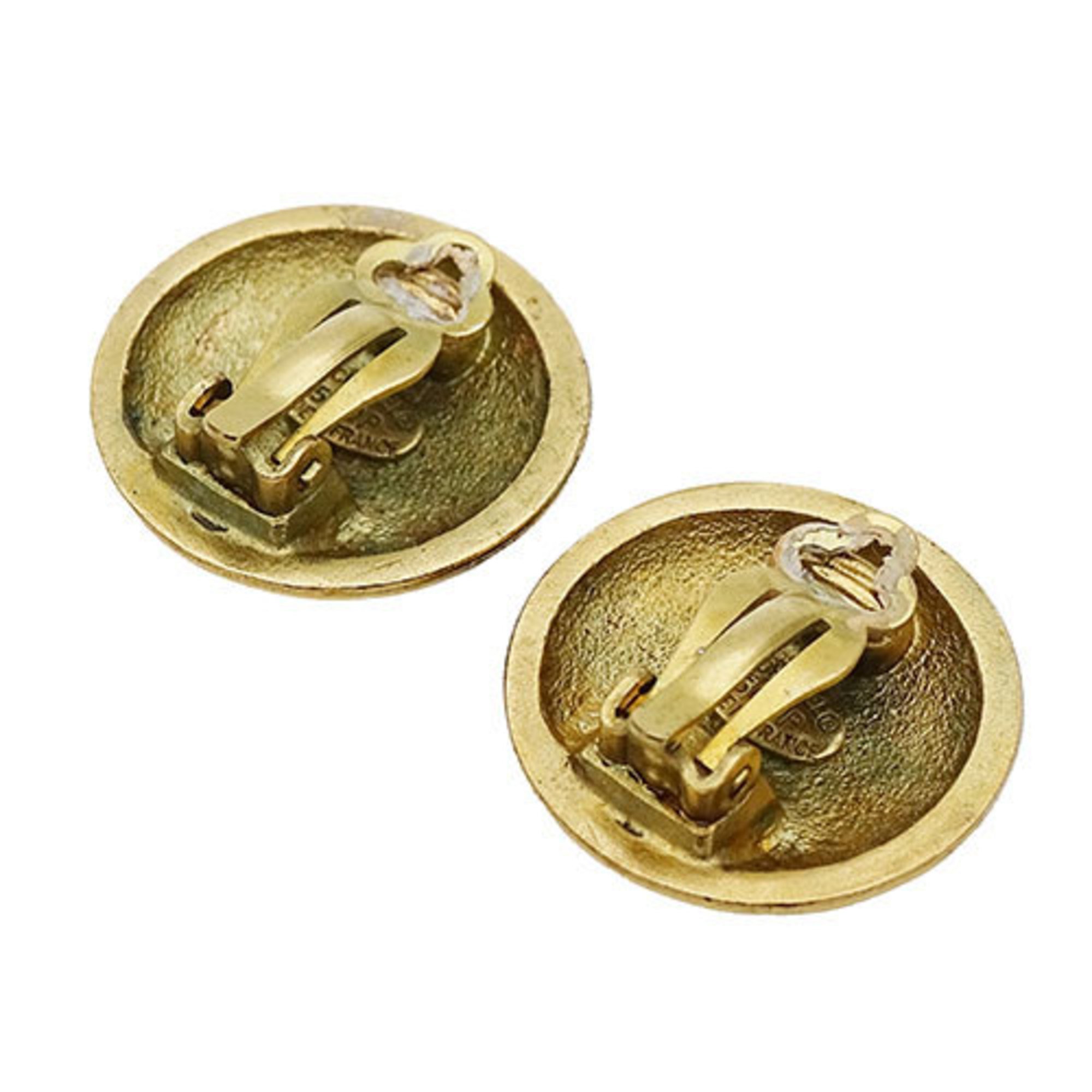 CHANEL Earrings for Women Gold Coco Mark