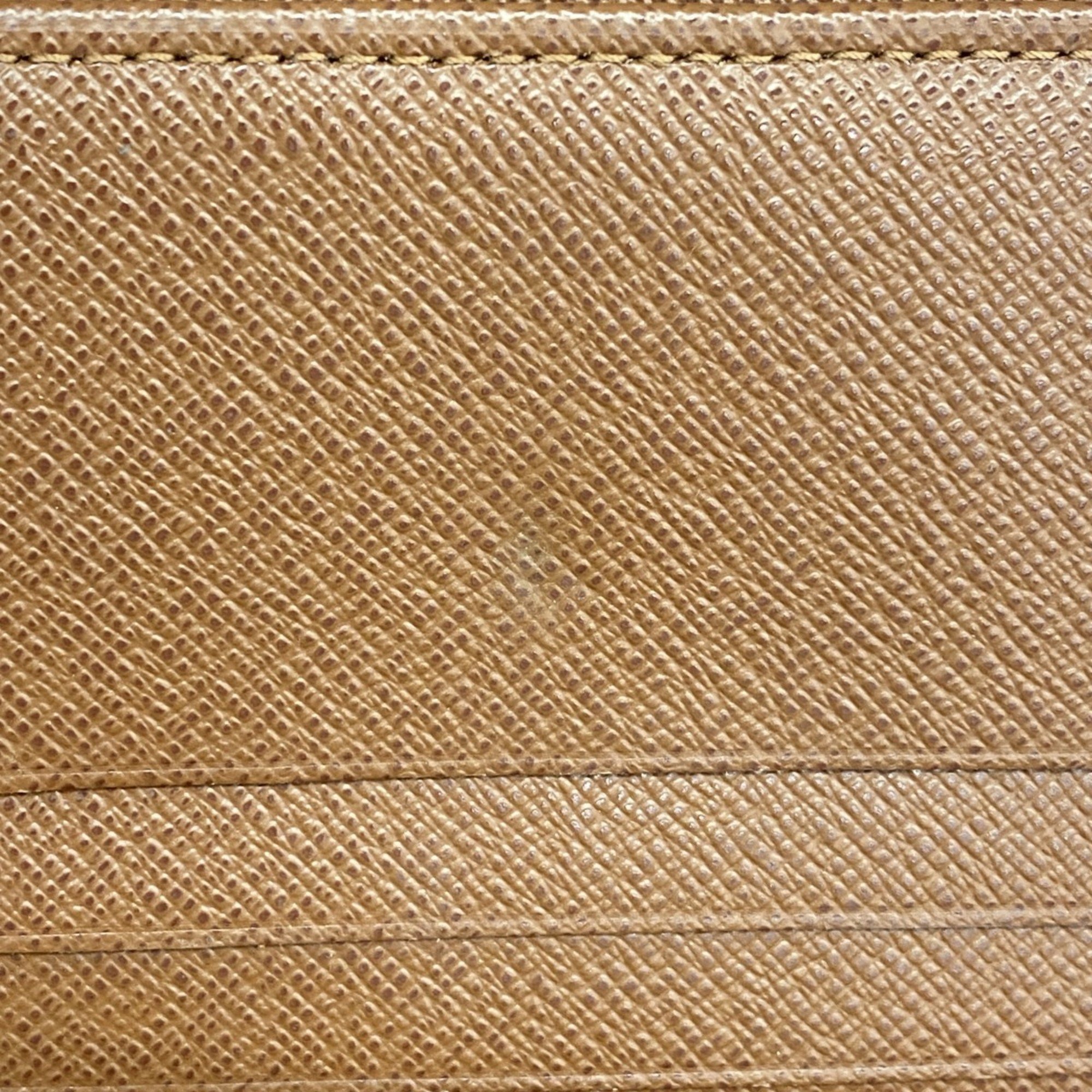 Louis Vuitton Tri-fold Wallet Monogram Portefeuille Elise M61654 Brown Men's Women's