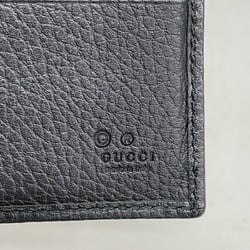 Gucci Tri-fold Long Wallet GG Nylon 257303 Black Men's Women's