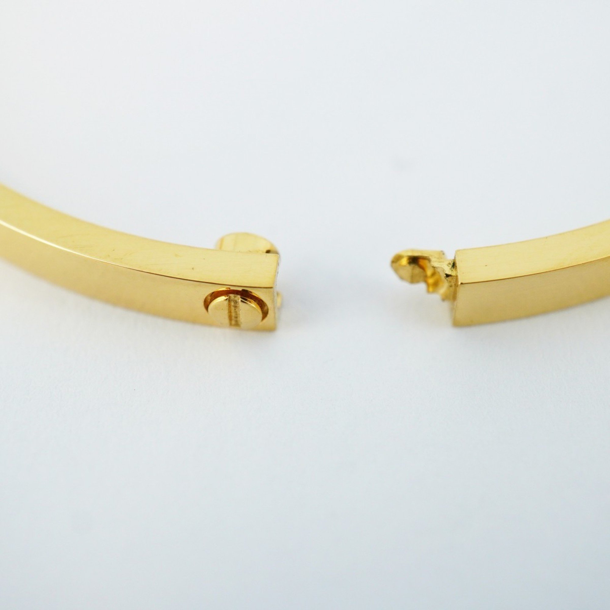 Cartier Bangle Love Bracelet K18YG Yellow Gold Men's