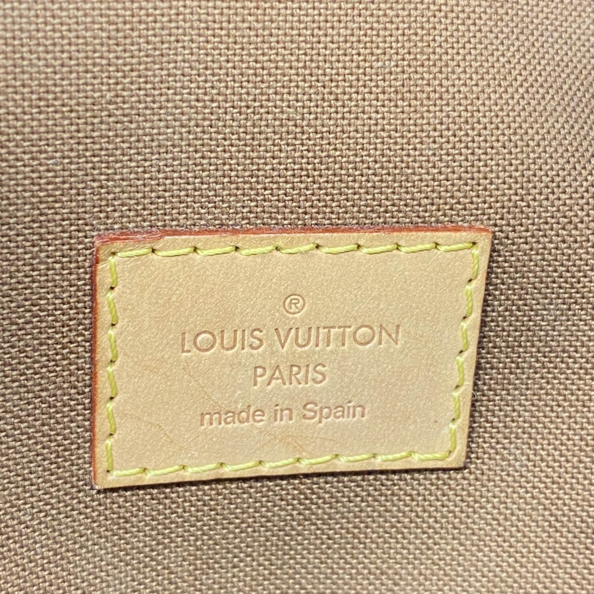 Louis Vuitton Body Bag Monogram Pochette Ganjou M51870 Brown Men's Women's