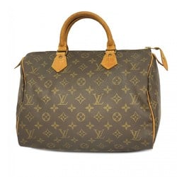 Louis Vuitton Handbag Monogram Speedy 30 M41108 Brown Ladies