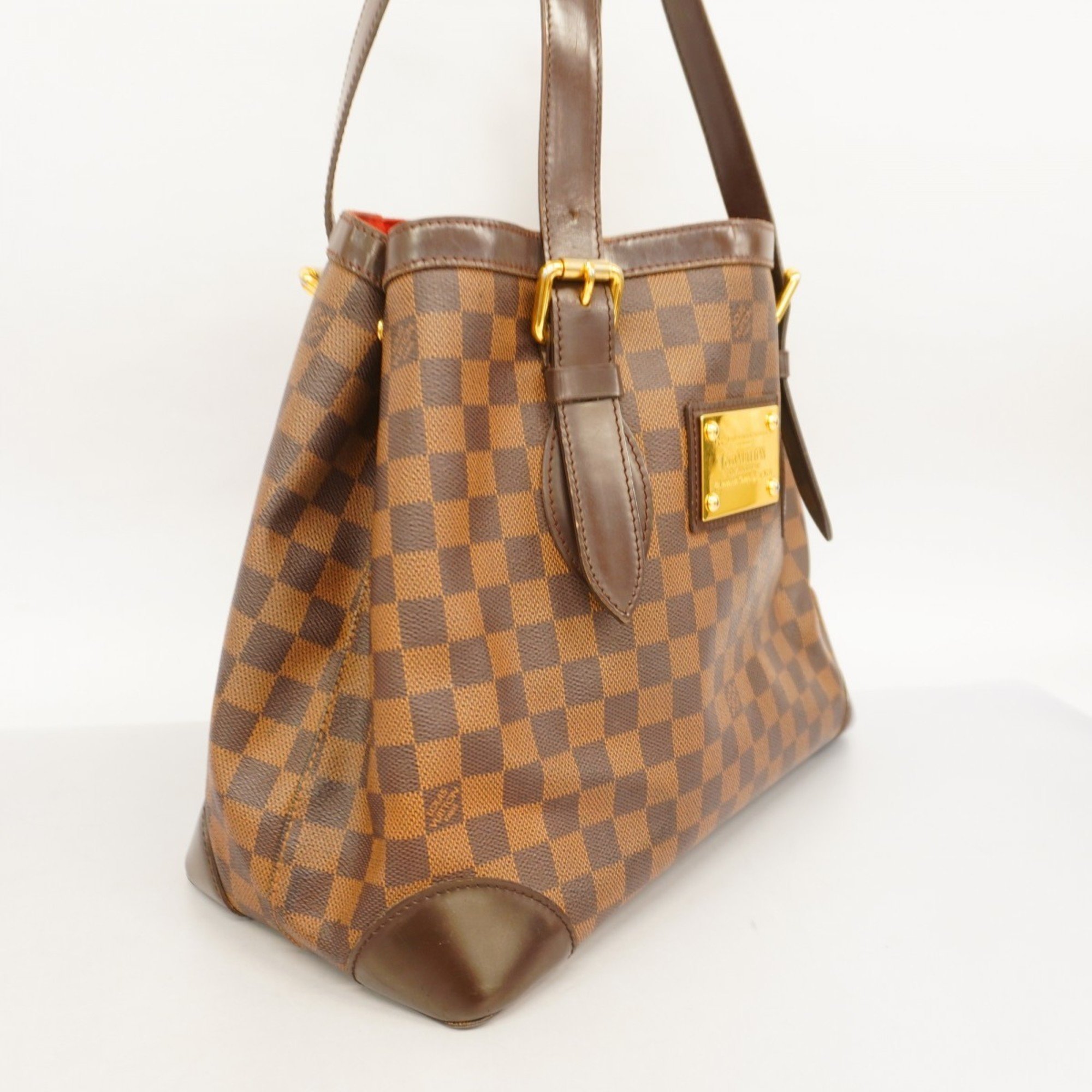 Louis Vuitton Tote Bag Damier Hampstead MM N51204 Ebene Women's