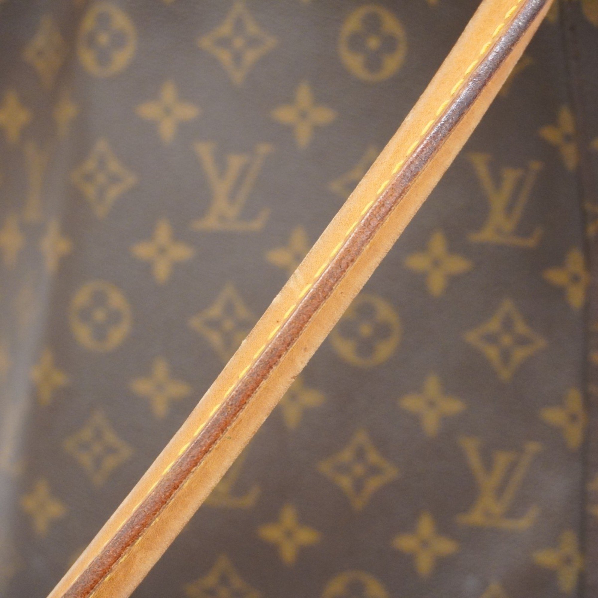 Louis Vuitton Shoulder Bag Monogram Looping GM M51145 Brown Ladies