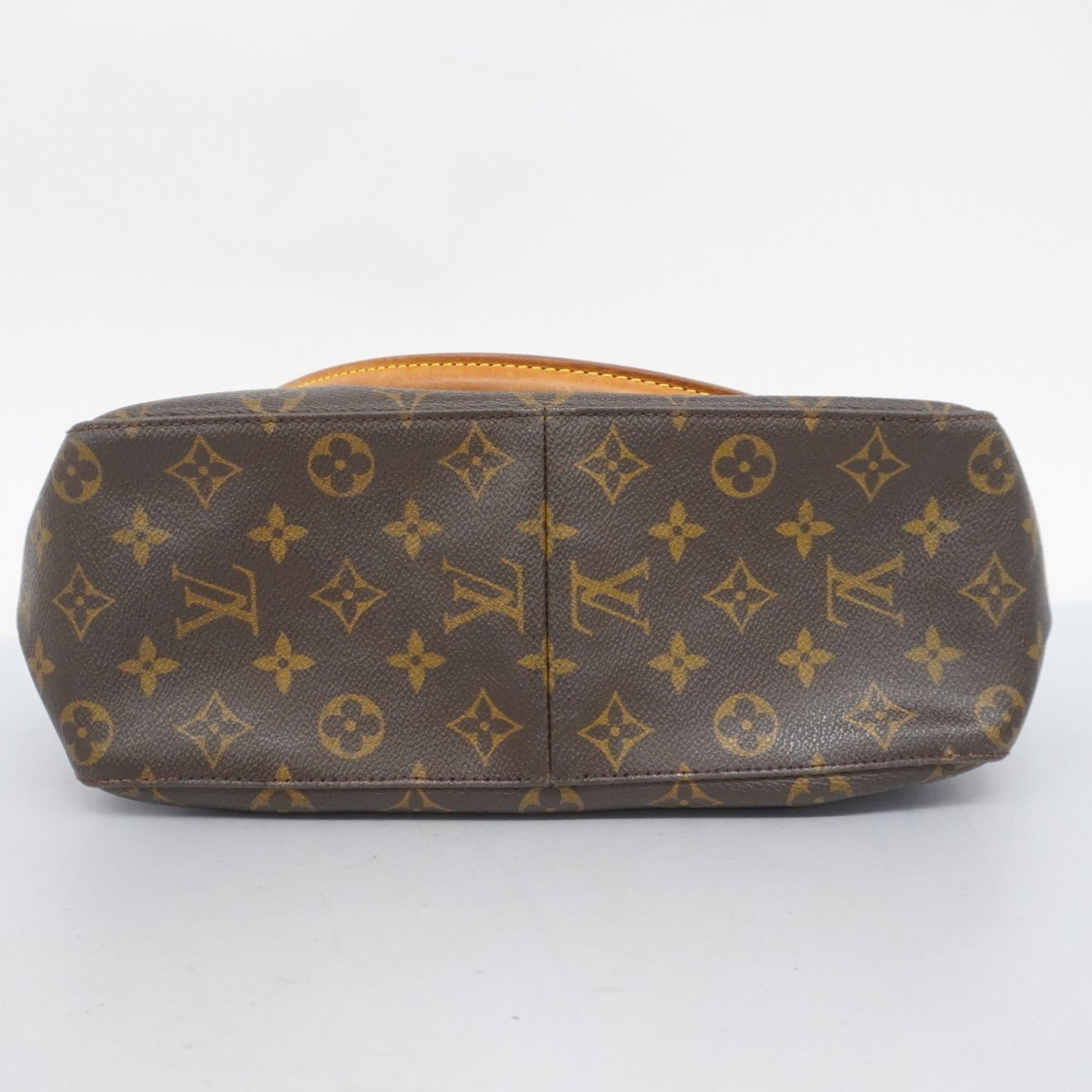 Louis Vuitton Shoulder Bag Monogram Looping GM M51145 Brown Ladies