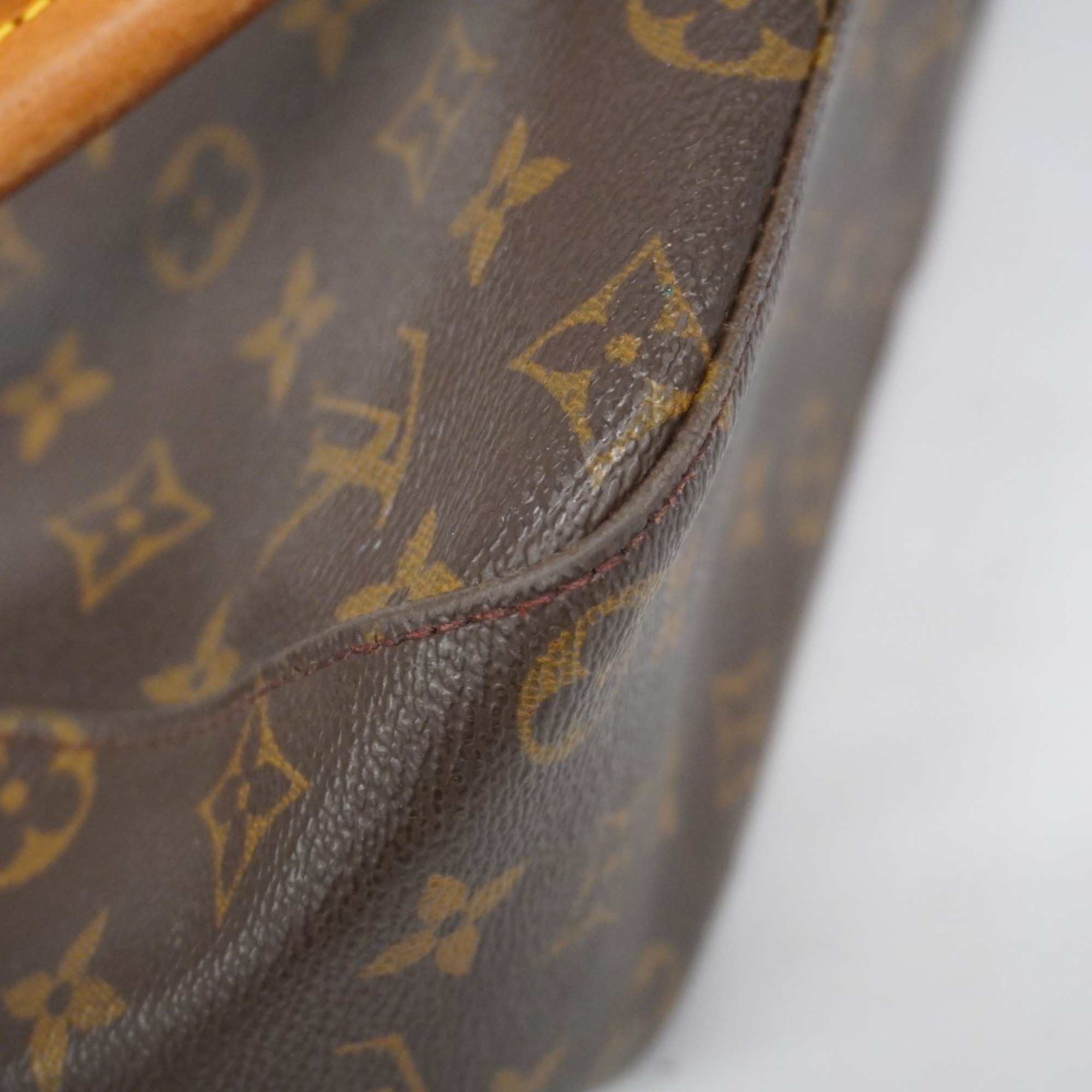 Louis Vuitton Shoulder Bag Monogram Looping GM M51145 Brown Ladies