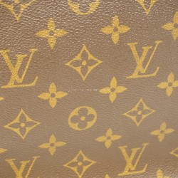 Louis Vuitton Tote Bag Monogram Sac Plat M51140 Brown Women's