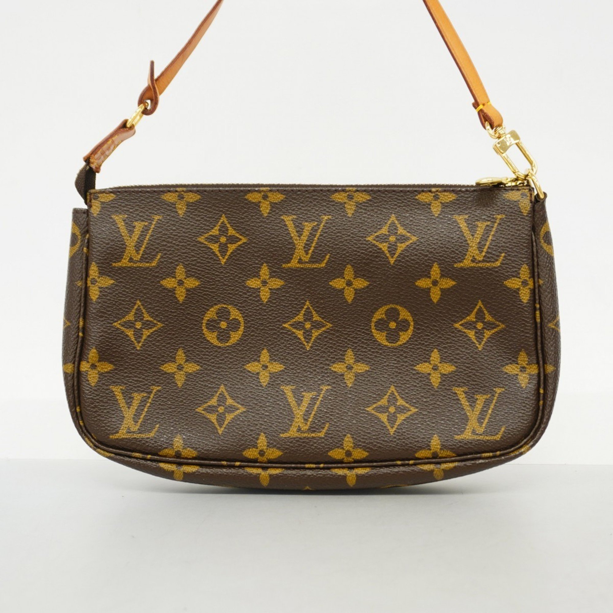 Louis Vuitton Pouch Monogram Pochette Accessoires M51980 Brown Women's