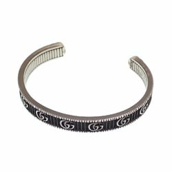 Gucci Double G Silver Bracelet Men's SV925 22.1g Size 16 551903