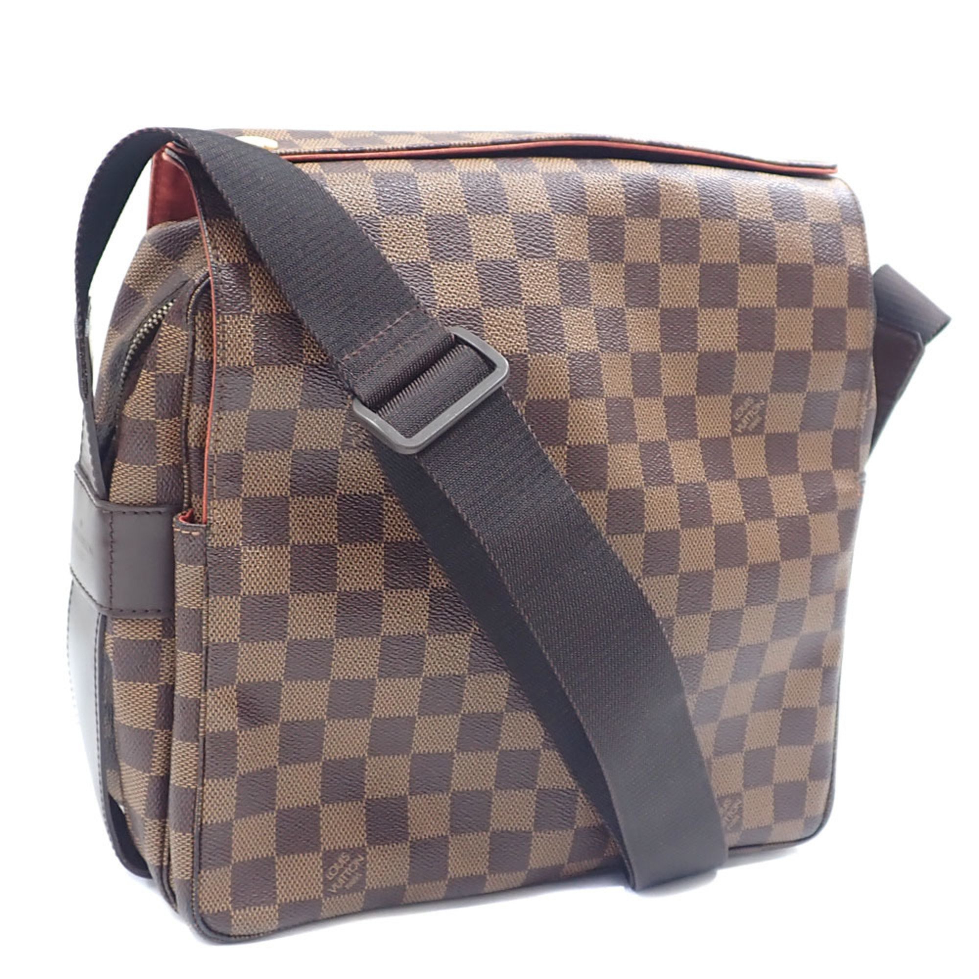 Louis Vuitton Shoulder Bag Damier Ebene Naviglio Men's N45255 A215080