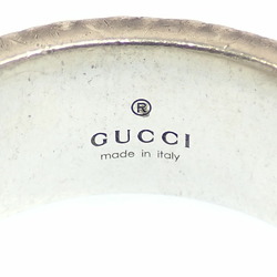 Gucci Double G Ring for Women, SV925, Size 12, #13, 7.7g, Silver, 551899