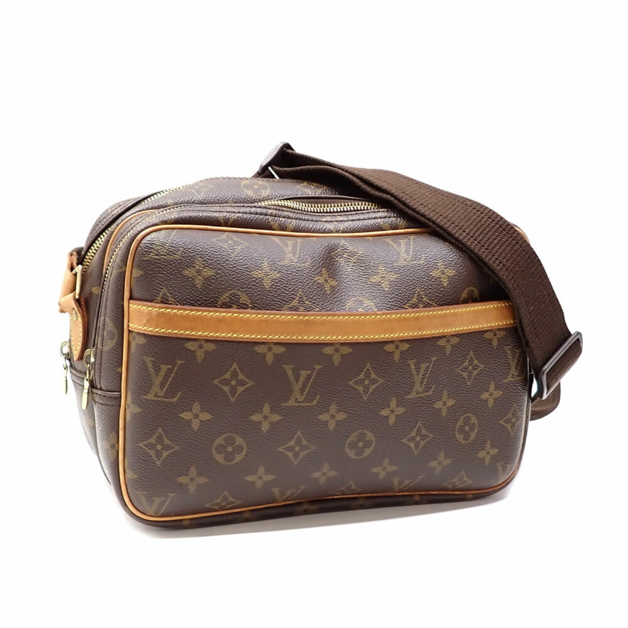 Louis Vuitton Shoulder Bag Monogram Reporter PM Ladies M45254 Double Storage