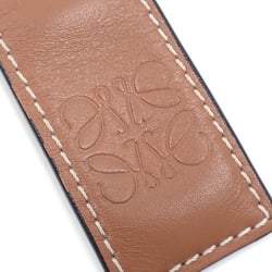 Loewe Slap Bracelet Small Women's Calf Leather Tan Brown Anagram