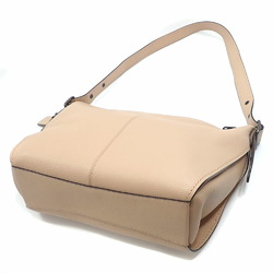 Coach shoulder bag for women, beige leather 21378 A215199