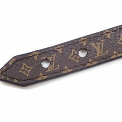 Louis Vuitton Essential V Bracelet for Women Monogram Canvas Size 17 M6042F