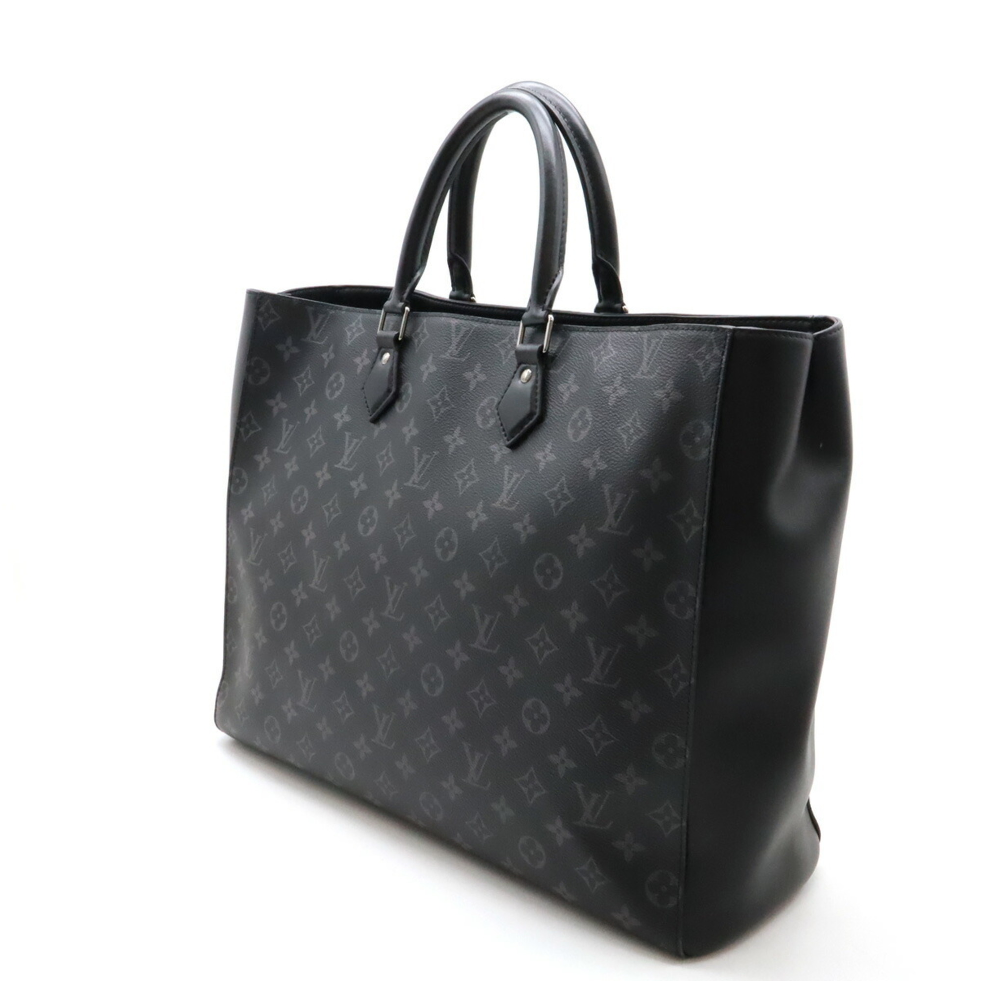 LOUIS VUITTON Louis Vuitton Monogram Eclipse Grand Sac Tote Bag Large Handbag M44733