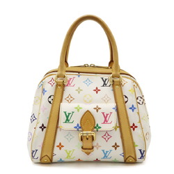 LOUIS VUITTON Louis Vuitton Monogram Multicolor Priscilla Handbag Bag Blanc White M40096