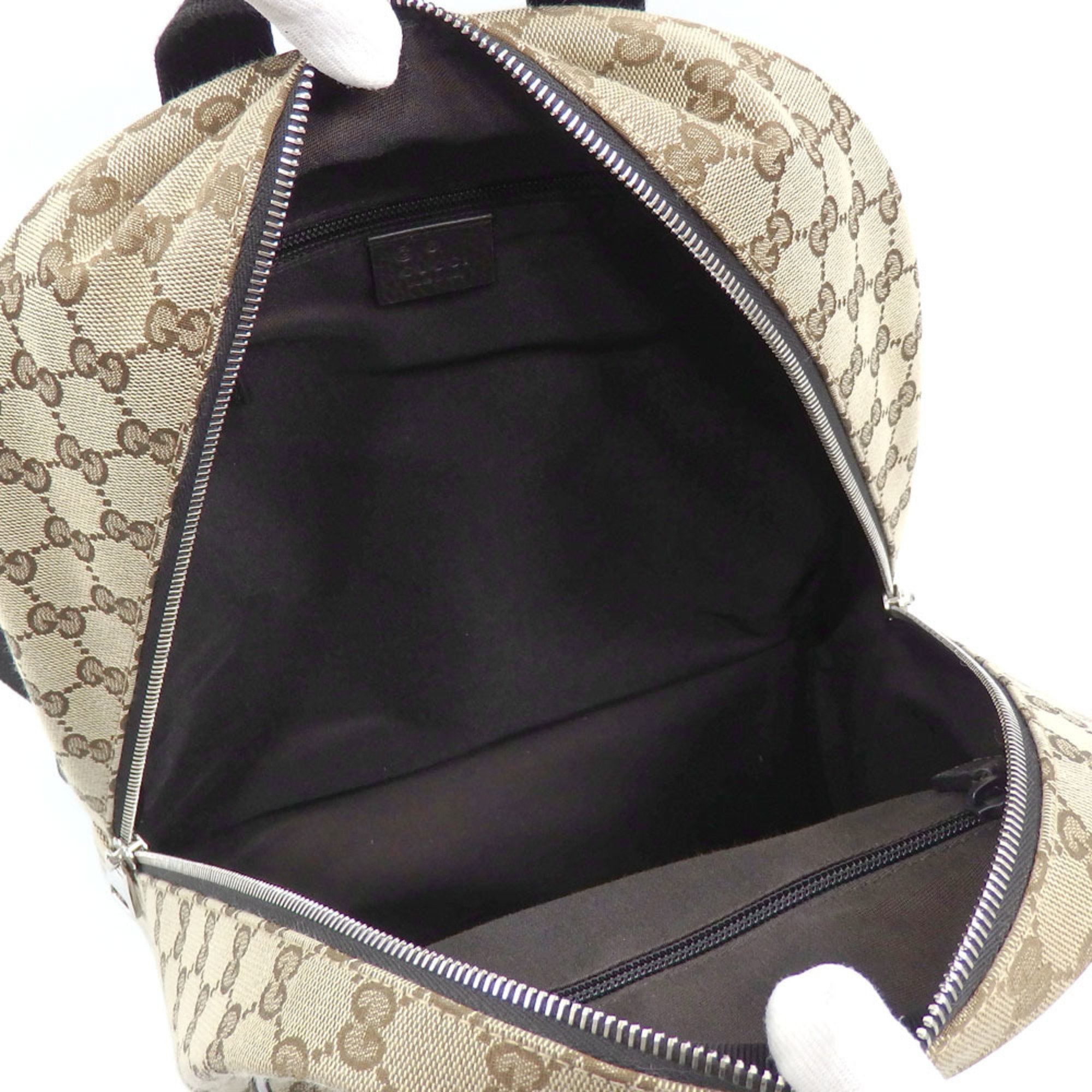 Gucci Backpack for Women Beige Brown GG Canvas 449906