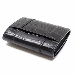 Balenciaga Tri-fold Wallet for Women in Black Calf Leather 1LR67