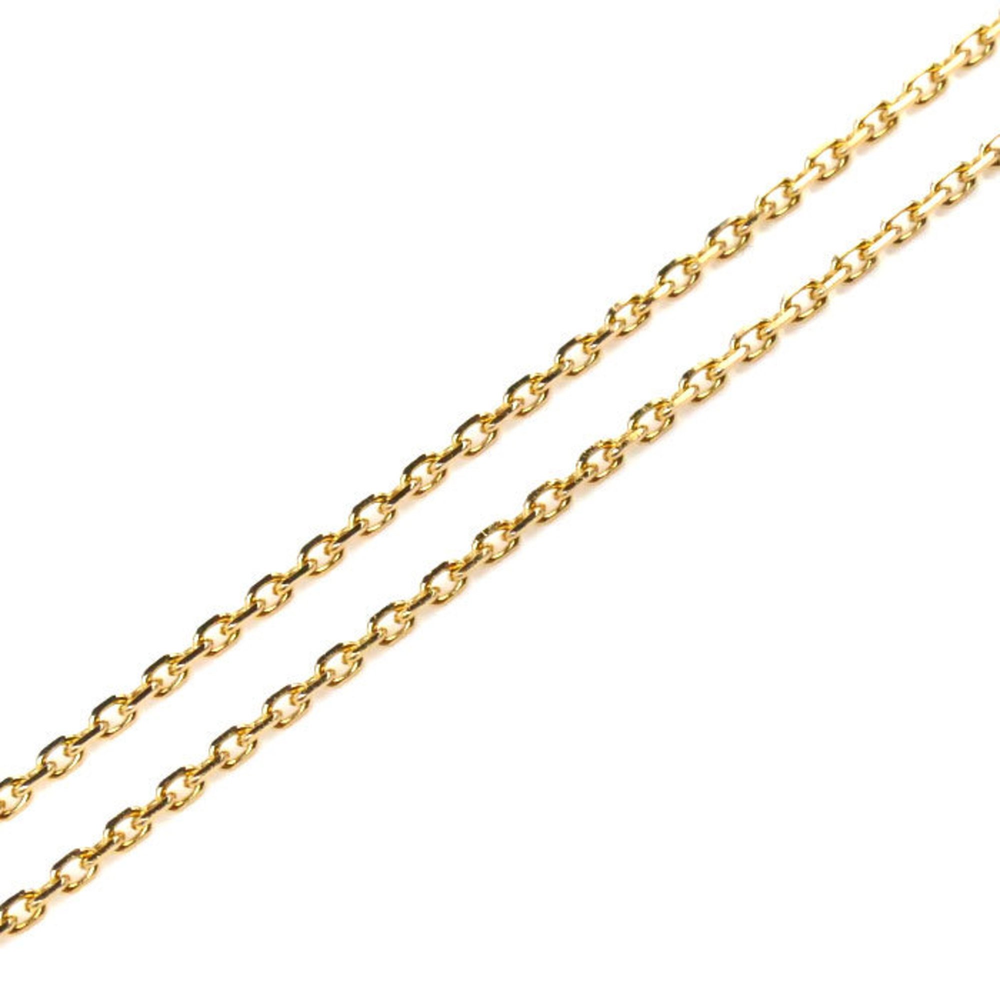 CARTIER Cartier K18YG Yellow Gold Amour Diamant Léger XS Necklace B7224517 Diamond 2.2g 38-41cm Women's