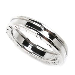 BVLGARI Bulgari K18WG White Gold B-ZERO1 B-Zero One 1 Band Ring 336028 Size 17.5 58 6.9g Unisex