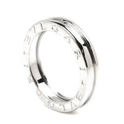 BVLGARI Bulgari K18WG White Gold B-ZERO1 B-Zero One 1 Band Ring 336028 Size 17.5 58 6.9g Unisex