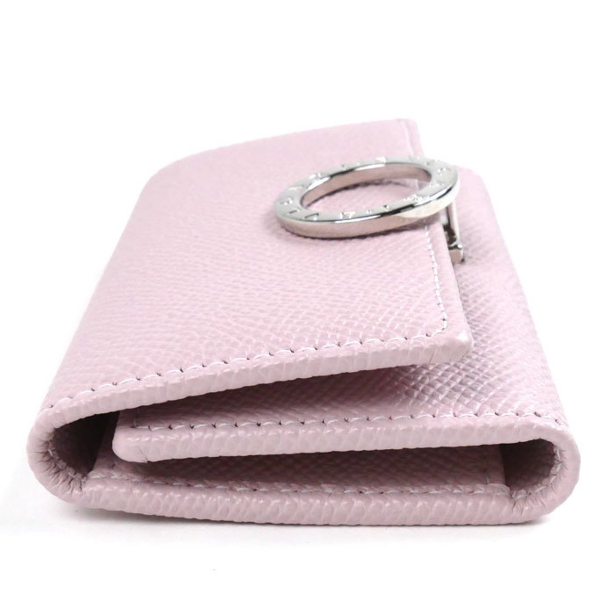 BVLGARI Key Case Pink 30424 Women's