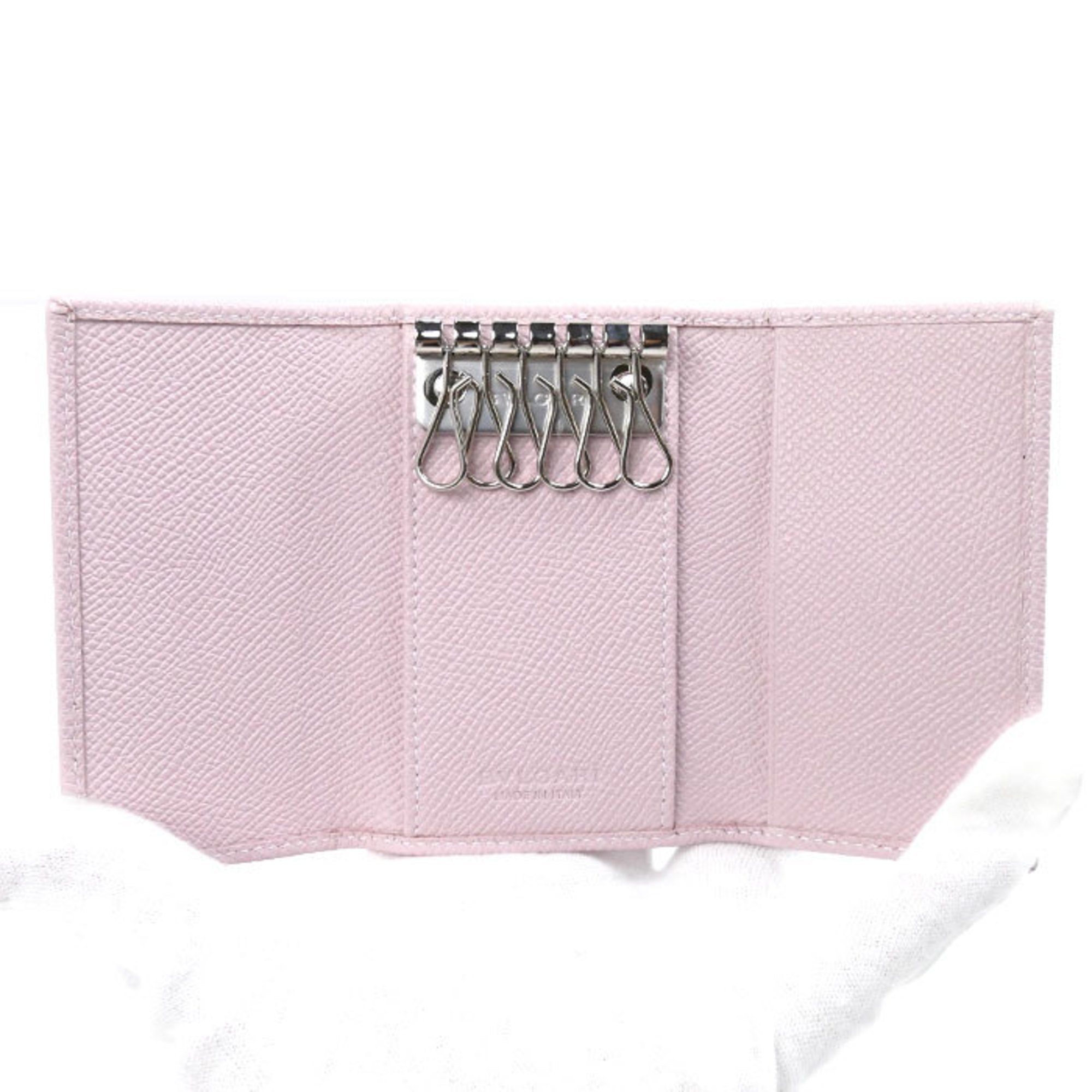 BVLGARI Key Case Pink 30424 Women's