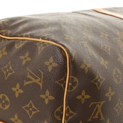 LOUIS VUITTON Louis Vuitton Monogram Keepall Bandouliere 55 Brown M41414 Unisex Canvas Boston Bag