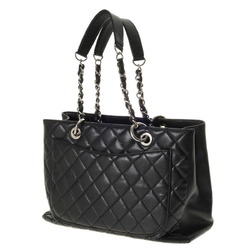 CHANEL Chanel Matelasse GST Tote Black A20995 Women's Caviar Skin Bag