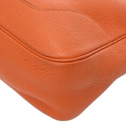 HERMES Trim 31 Orange F Stamp (around 2002) Women's Taurillon Clemence Bag