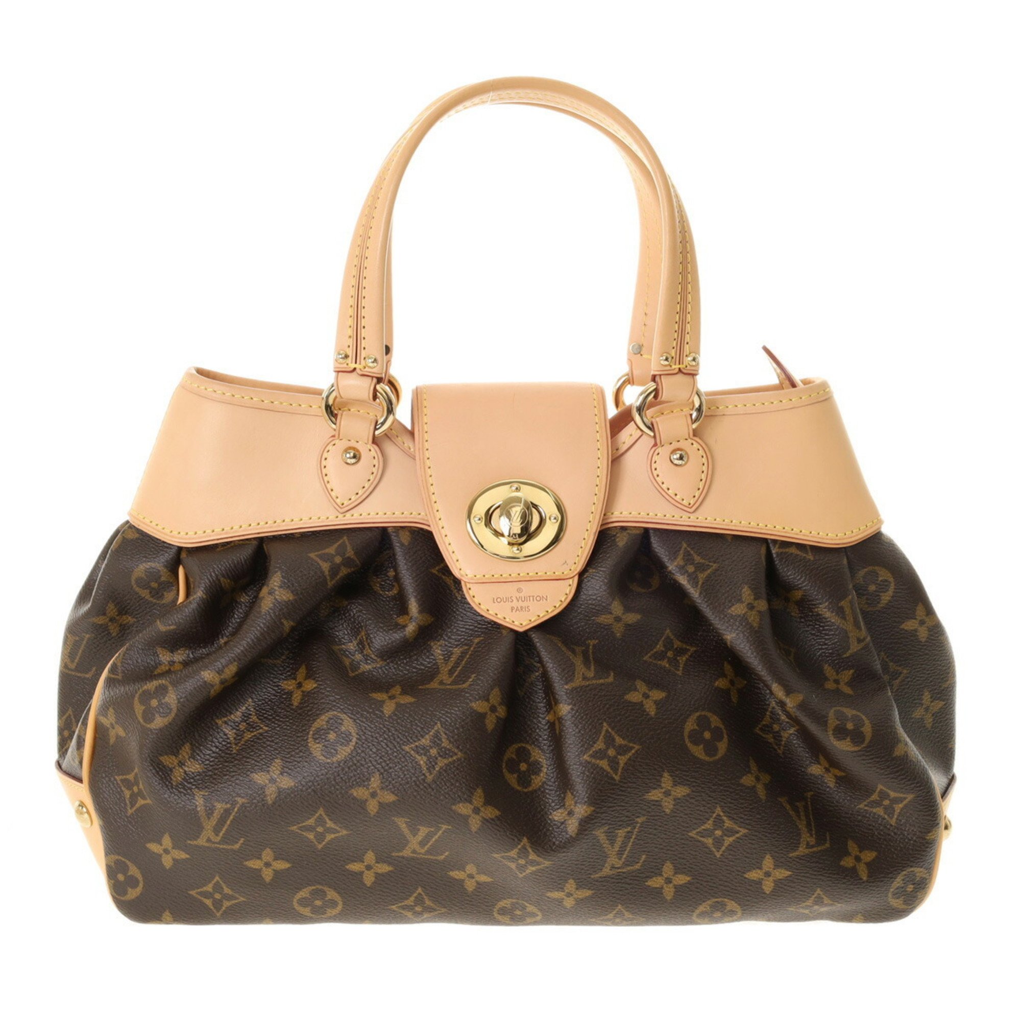 LOUIS VUITTON Louis Vuitton Monogram Boetie PM Brown M45715 Women's Canvas Handbag