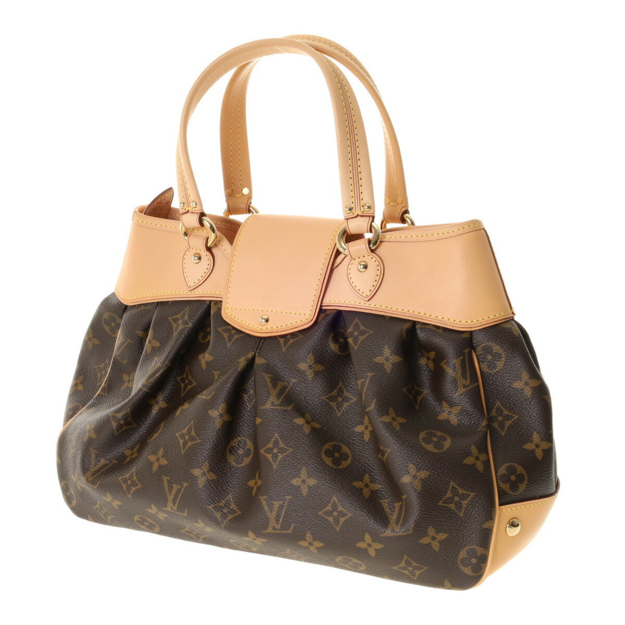 LOUIS VUITTON Louis Vuitton Monogram Boetie PM Brown M45715 Women's Canvas Handbag