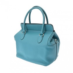 HERMES Hermes Toolbox 26 Turquoise □R stamp (around 2014) Women's Swift Handbag