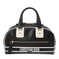 CHRISTIAN DIOR Christian Dior Vibe Small Bag Black/White M620900BR - Women's Leather Handbag