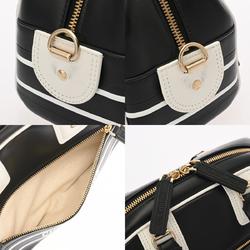 CHRISTIAN DIOR Christian Dior Vibe Small Bag Black/White M620900BR - Women's Leather Handbag